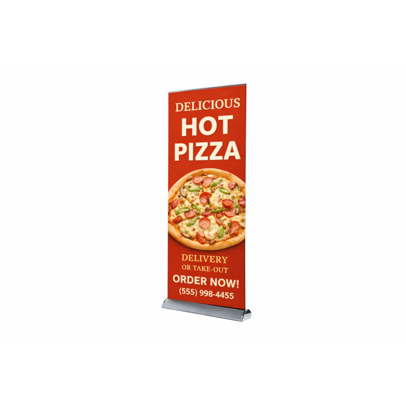High Quality Retractable Banner Stand Package (36" x 78" )