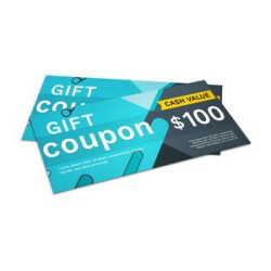 Gift Certificates (8.5" x 3.5")