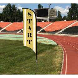 Concave Flags - Double Sided package (1.94' x 6.8ft)