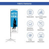 L Flags - Single Sided Package (32.5" x 167")