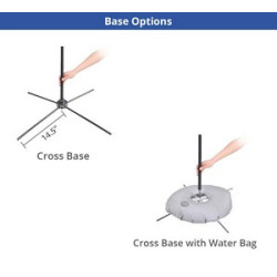 L Flags - Single Sided Package (32.5" x 167")