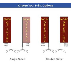 L Flags - Single Sided Package (32.5" x 167")