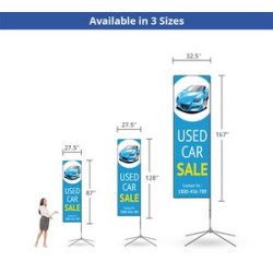 L Flags - Single Sided Package (32.5" x 167")
