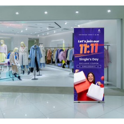 Economy Roll Up stands Package (33" x 81")