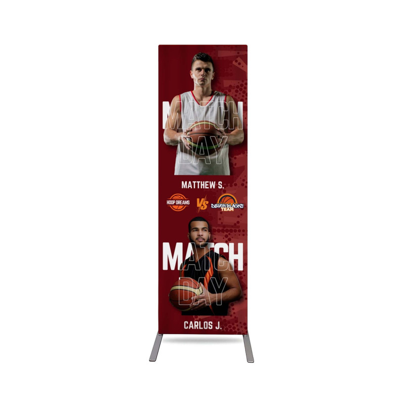 Economy EZ Extend Fabric Display Stand, Single Sided Package (3' x 6.5ft)