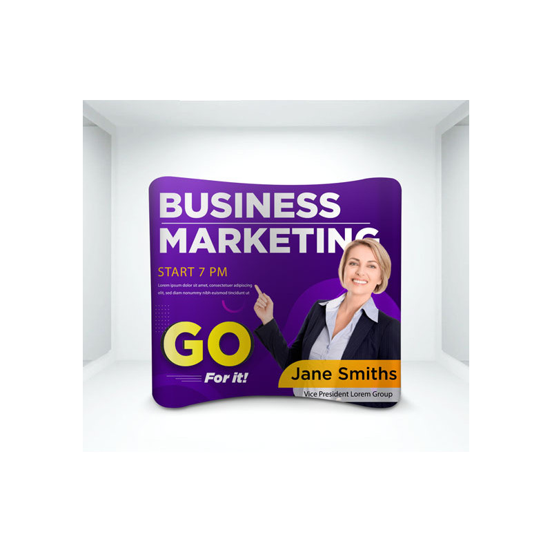 Curve Pillow Case Backdrop Package (10' x 8 Ft)