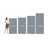 Silverstep 36'' Retractable Banner Stand Package (No Light)