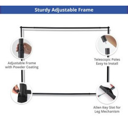 Adjustable Banner Frame - Hardware only (10' x 8')