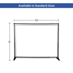 Adjustable Banner Frame - Hardware only (10' x 8')