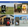 2.5' x 6' Adjustable X Banner Stands Package