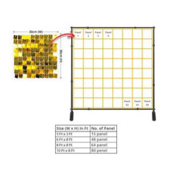 Shimmer Panel - Gold Package (5' x 3ft)