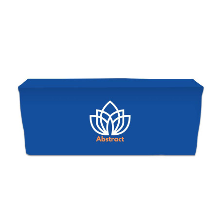 Fitted Table Covers - Zipper Back, Fire Retardant Polyester Fabric (6' x 2.5')