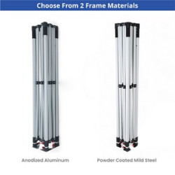 Custom Beach Canopy - Steel Hardware with Recycled FR Fabric