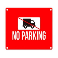 Custom Aluminum Sign with Holes at Four Corners (12" x 12")