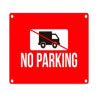 Custom Aluminum Sign with Holes at Four Corners (12" x 12")