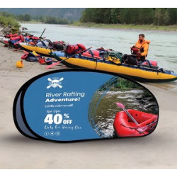 Horizontal Pop Up Banner (6.56' x 3.28' )