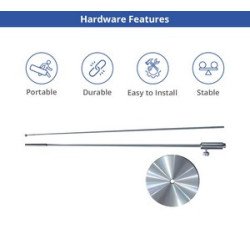 Desk Flags - Blade (Single Sided) (5.51" x 17.71")