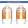 Desk Flags - Blade (Single Sided) (5.51" x 17.71")