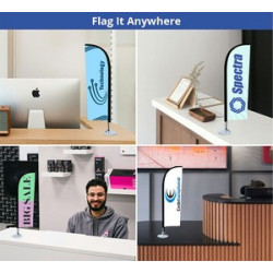 Desk Flags - Blade (Single Sided) (5.51" x 17.71")