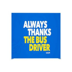 20' Backlit Trade Show Display - Design 5 (Single Sided)