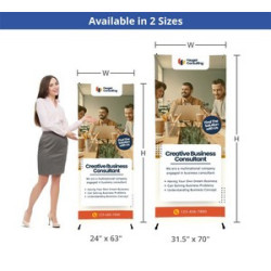 High Quality X Banner Stands Package (31.5" x 70")