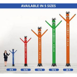 Blowout Sale Inflatable Tube Man Package