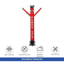 Blowout Sale Inflatable Tube Man Package