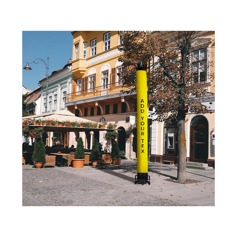 Custom Inflatable Tube Single Sided Package