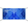 Processed Fabric Banners with Left and Right Pole Pocket - 1' x 1' (SQFT)