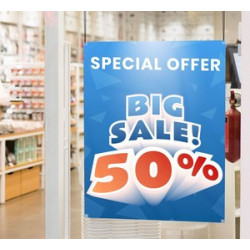 Processed Fabric Banners with Left and Right Pole Pocket - 1' x 1' (SQFT)