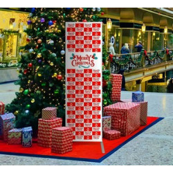 4' x 6.5' Economy Step and Repeat Banner Stand Package