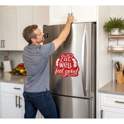 Die-Cut Magnetic Signs (1' x 1ft/Sqft)