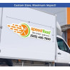 Die-Cut Magnetic Signs (1' x 1ft/Sqft)