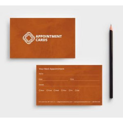Business Appointment Cards (Front Only)