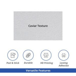 Wall Murals - Caviar (12" x 12"/Sqft)