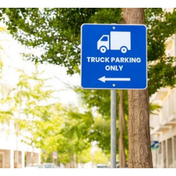 Truck Parking Only Signs (1' x 1ft) SQFT
