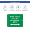 Truck Parking Only Signs (1' x 1ft) SQFT