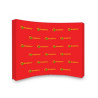 10' x 8' Step and Repeat Fabric Pop Up Curved Display (Hardware only)