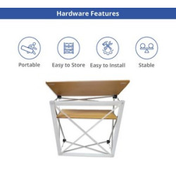 Fabric Pop Up Counter Display (Hardware only)