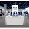 Silverstep Tabletop 24'' Retractable Banner Stand - 100% Sustainable Recycled (Graphic only)