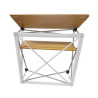 5.25' x 2.75 Fabric Pop Up Counter Display Package