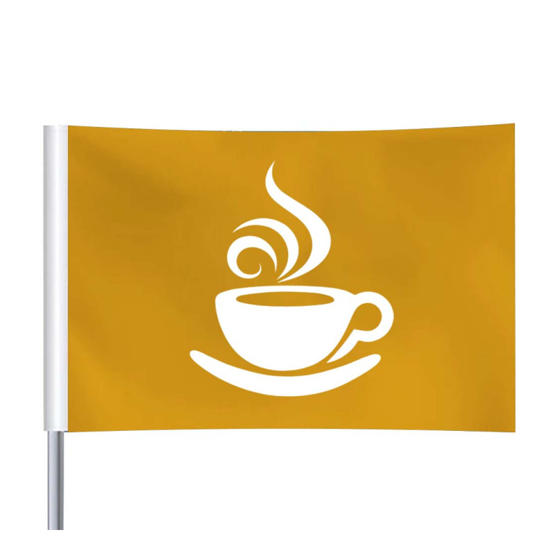 Rectangle Flags - Single Sided (1' x 1ft)