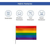 Rectangle Flags - Single Sided (1' x 1ft)