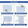Rectangle Flags - Single Sided (1' x 1ft)