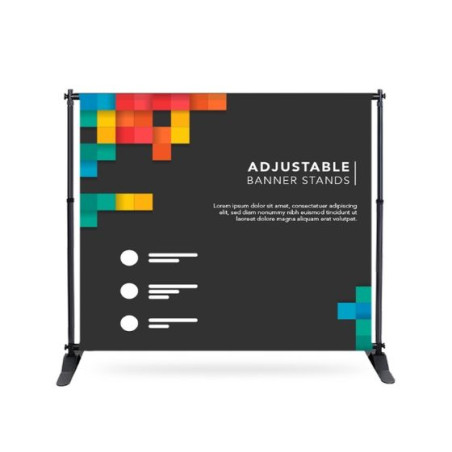 Custom Adjustable Banner - Vinyl