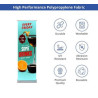 Silverstep 24'' Retractable Banner Stand with Lights (24" x 92")