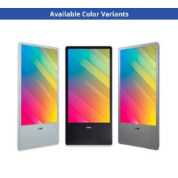 Portable LED Wall Mount Digital Display Signage 43"