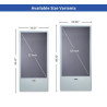 Portable LED Wall Mount Digital Display Signage 43"