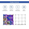 3 x 3 Micro GeoMetrix Table Top Display, Single Sided Package (12.60" x 12.60")