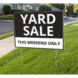 Custom Yard Sign (1' x 1ft) SQFT